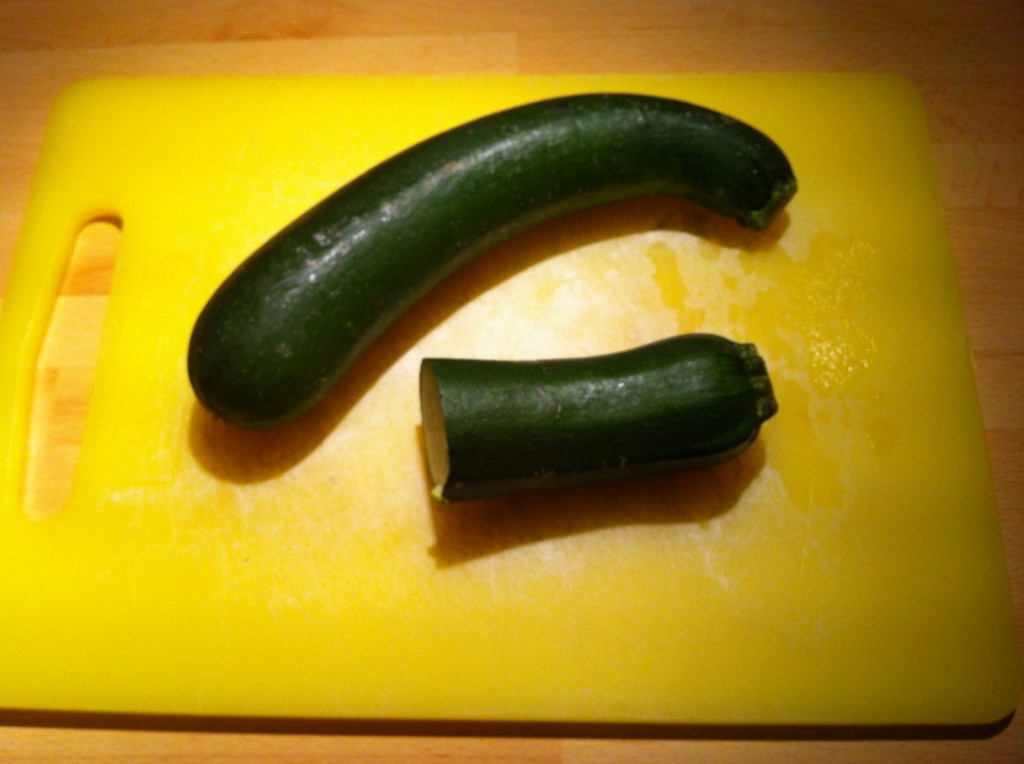 Courgette au microondes Etape 1 Recette facile