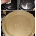 Tarte aux pommes : Mettre la pâte dans le moule