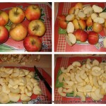Tarte aux pommes : Couper les pommes